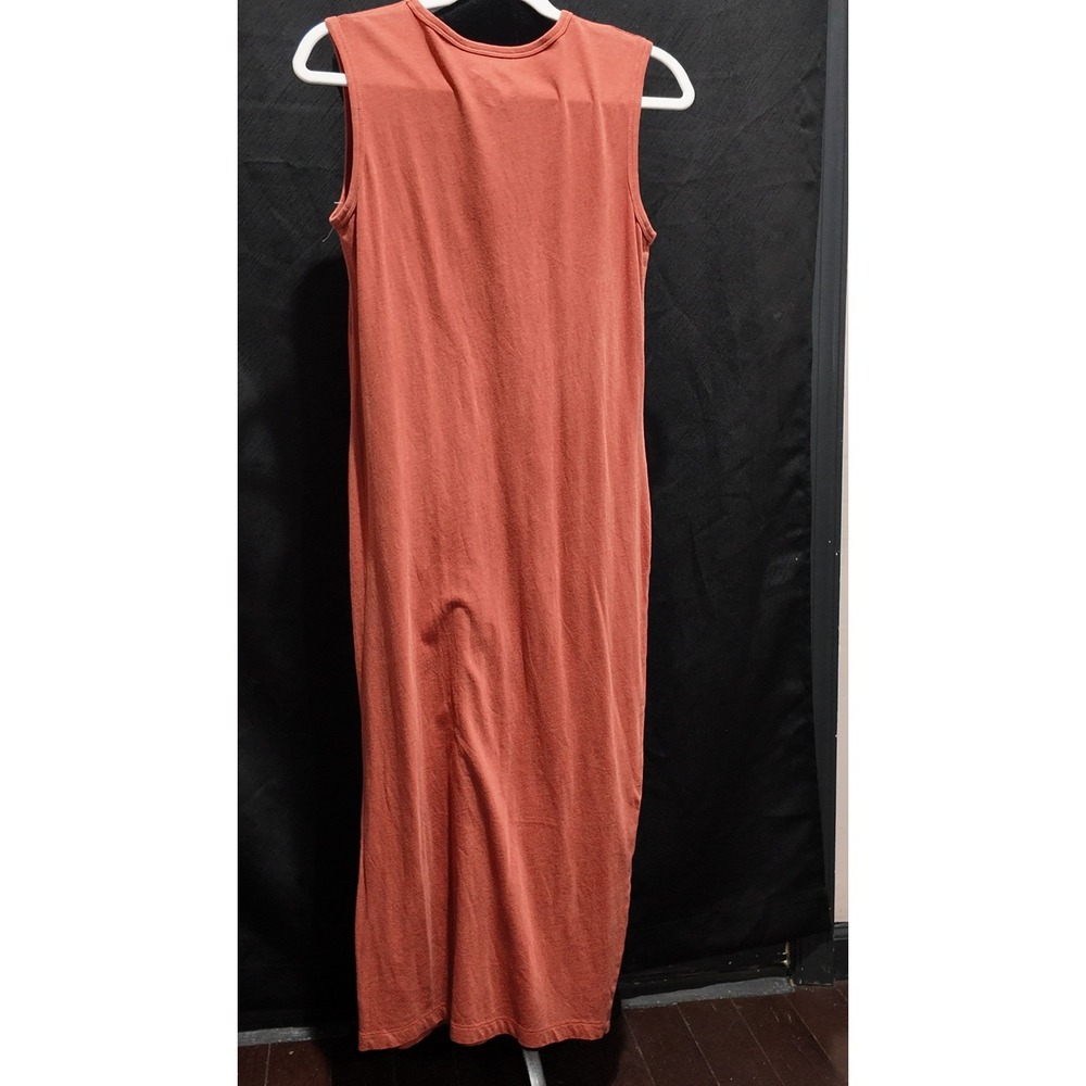 Universal Thread Terracotta Rust Sleeveless Midi Column Dress XS
